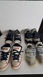 Lotto 4 scarpe bimbo/a taglia 28