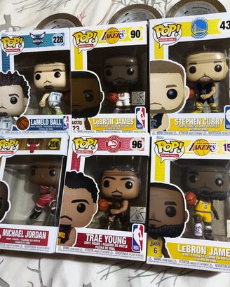 Lotto 6 Funko Pop NBA