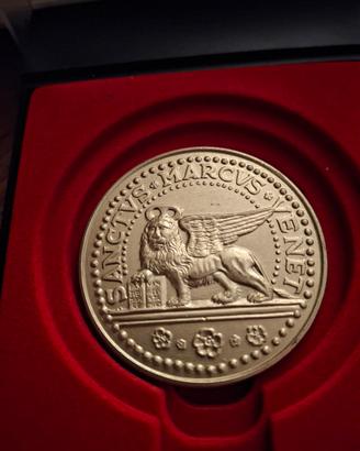 medaglione In bronzo San Marco Venezia 