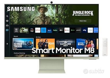 Smart Monitor M8 - M80C da 32'' UHD Flat