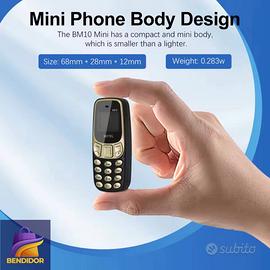 MINI CELLULARE - DUAL SIM - Bluetooth - NUOVO