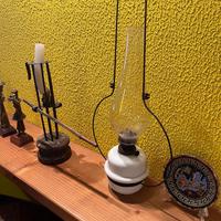 Lampada a petrolio antica