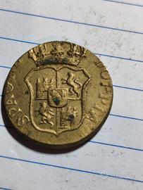 peso monetale doppia d oro di spagna 