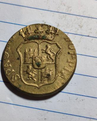 peso monetale doppia d oro di spagna 