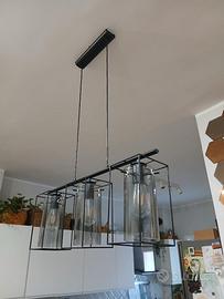 Lampadario industrial Eglo Loncino