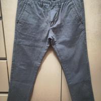 Pantalone uomo grigio chiaro come nuovo 