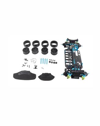 Telaio interasse RC fibra di carbonio TT01/TT01E