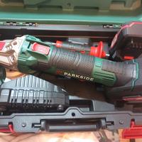 parkside smerigliatrice  nuova con batterie