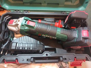 parkside smerigliatrice  nuova con batterie