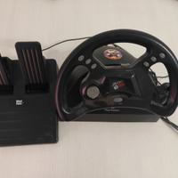 Volante,pedaliera mad catz ps1