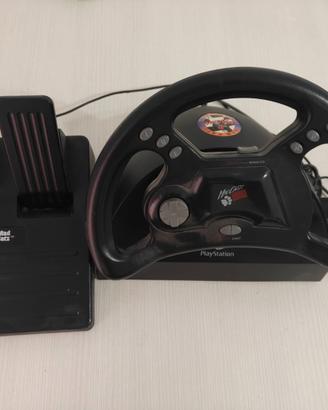 Volante,pedaliera mad catz ps1
