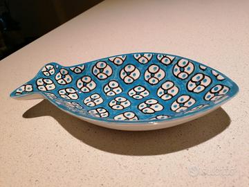 Ceramica Marocchina Fes Pesce azzurro