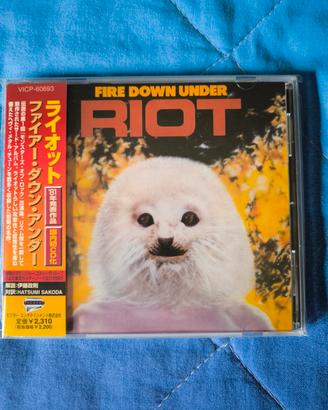 riot Fire Down Under Japan CD 