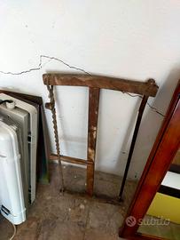 sega taglialegna in legno anni 40-50