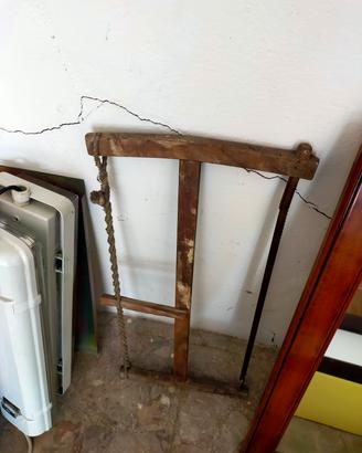 sega taglialegna in legno anni 40-50