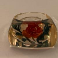 Anello donna in resina