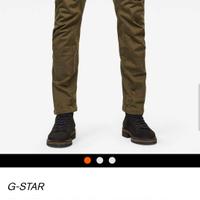Pantalone G-Star Rovik Zip Verde 