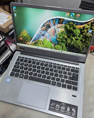 Notebook Acer Swift3 PC FullHD Intel