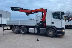 Scania G450 Euro 6 Gru + Ribaltabile