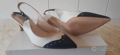 Scarpe donna décolleté  in pelle