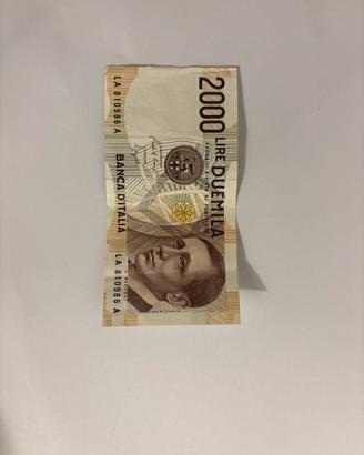 Banconota 2000 Lire Guglielmo Marconi