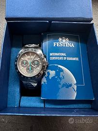 Orologio Uolo Festina F20703/1 in Acciaio Nuovo