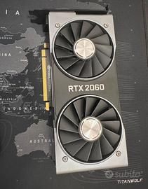 RTX 2060 FE 6 Gb ram