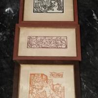 Ensemble di litografie Adriano Vavan