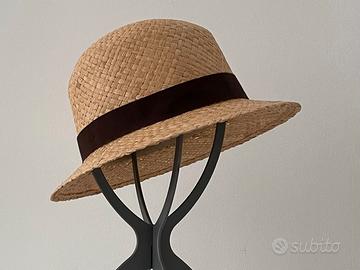 Cappello paglia raffia tg.57 prodotto in Italia