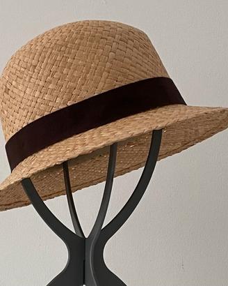 Cappello paglia raffia tg.57 prodotto in Italia
