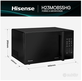 Hisense Forno Microonde Grill  23L 800W