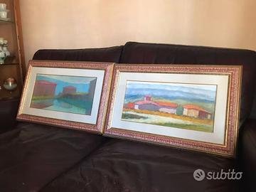 Dipinti olio di Dino Migliorini