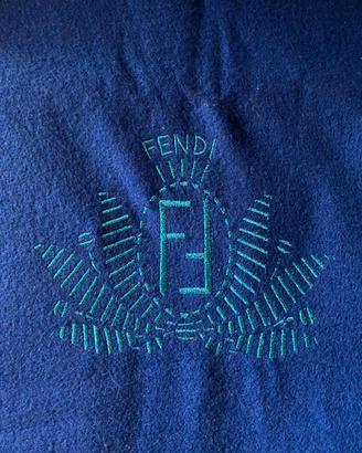 Fendi Scialle Blu Elettrico