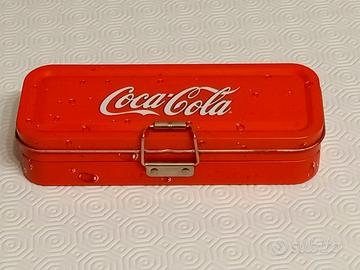 Portapenne in metallo da Collezione Coca Cola