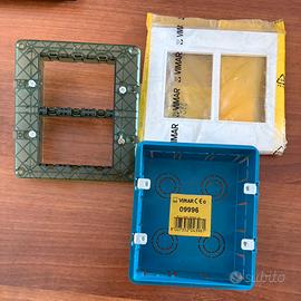 Scatoletta incasso Vimar 6M(3+3)