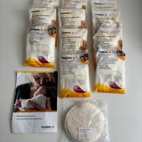 Set per mamme che allattano coppette assorbi latte