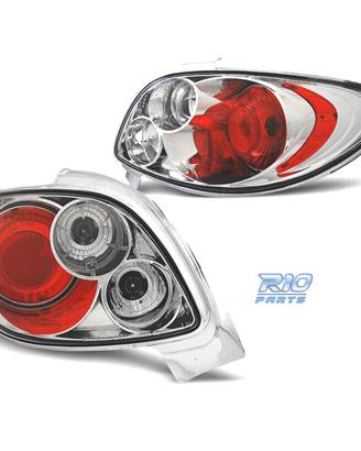 FANALI PEUGEOT 206 CC 98-09 LOOK LEXUS CROMO