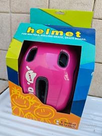 casco bici pattini skate bambino