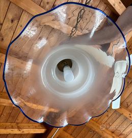 Lampada a sospensione Murano anni 70