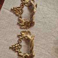 maniglie in ottone