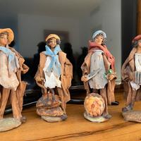 Statue in terracotta