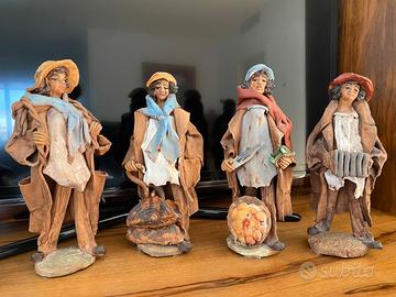 Statue in terracotta