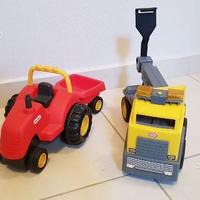 Little tikes trattore e carroattrezzi