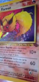 Carta Pokémon Rara Vintage Flareon Holo