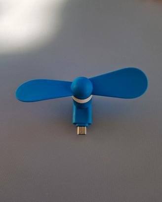 Mini ventola portatile M2 TEC per smartphone MICRO