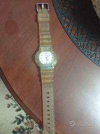 Orologio Q&Q SPORT trasparente al quarzo – Vintage