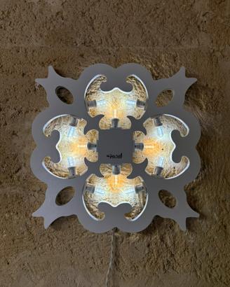 Rosone Luminaria realizzata a mano diametro 60 cm