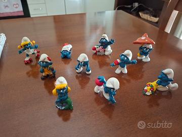 Puffi anni 80 schleich pejo 