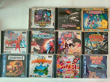 Lotto 11 giochi Japan import per Sega mega cd