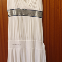 Abito sexy bianco marca ANIMA GEMELLA